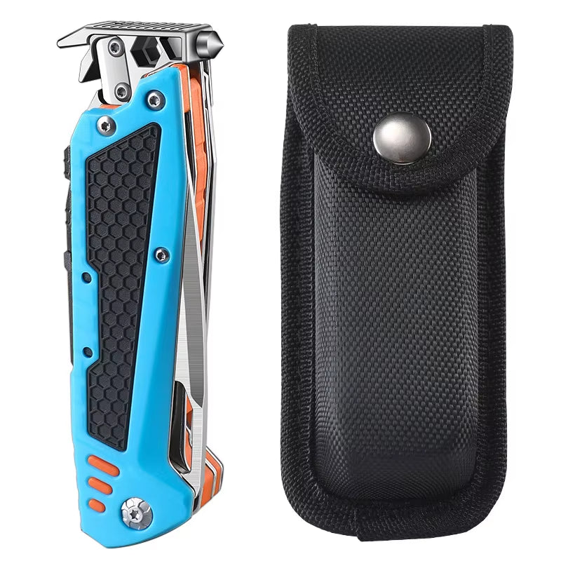 New Multifunctional Folding Tool Knife Outdoor Hiking Camping EDC Tool Folding Knife