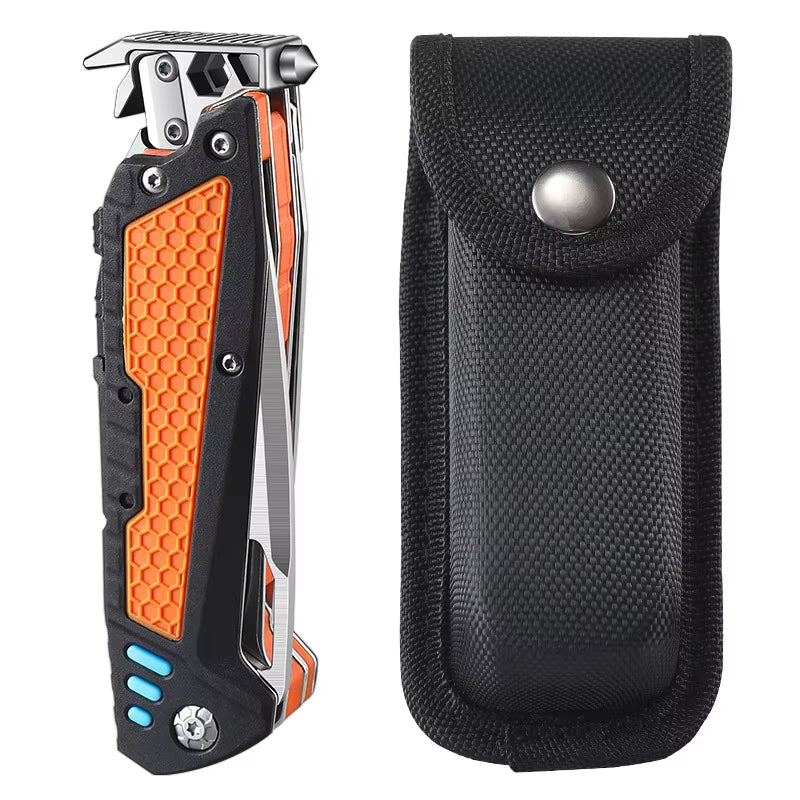 New Multifunctional Folding Tool Knife Outdoor Hiking Camping EDC Tool Folding Knife